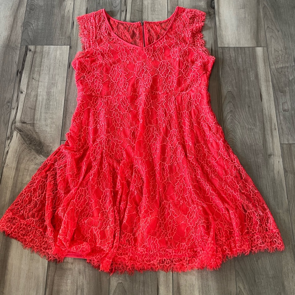 Lace Peachy Dress